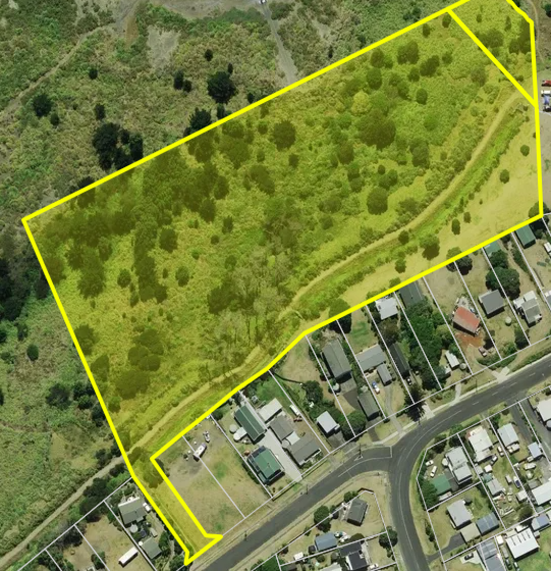 Scheme plan showing parcels subject to the proposed reserve revocation.