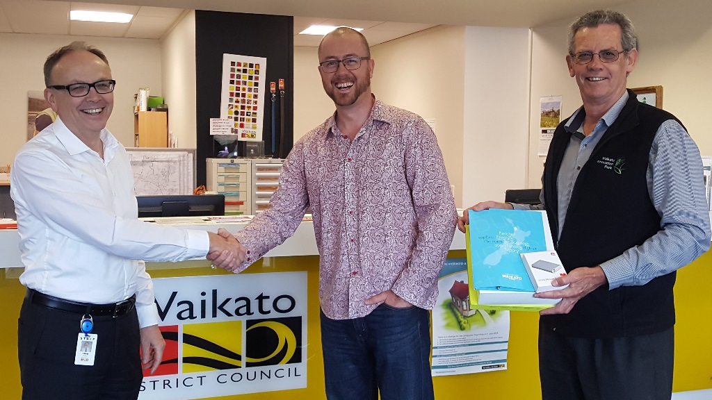 Baron Collocott - Open Waikato business promo winner Tuakau businessman Baron Collocott