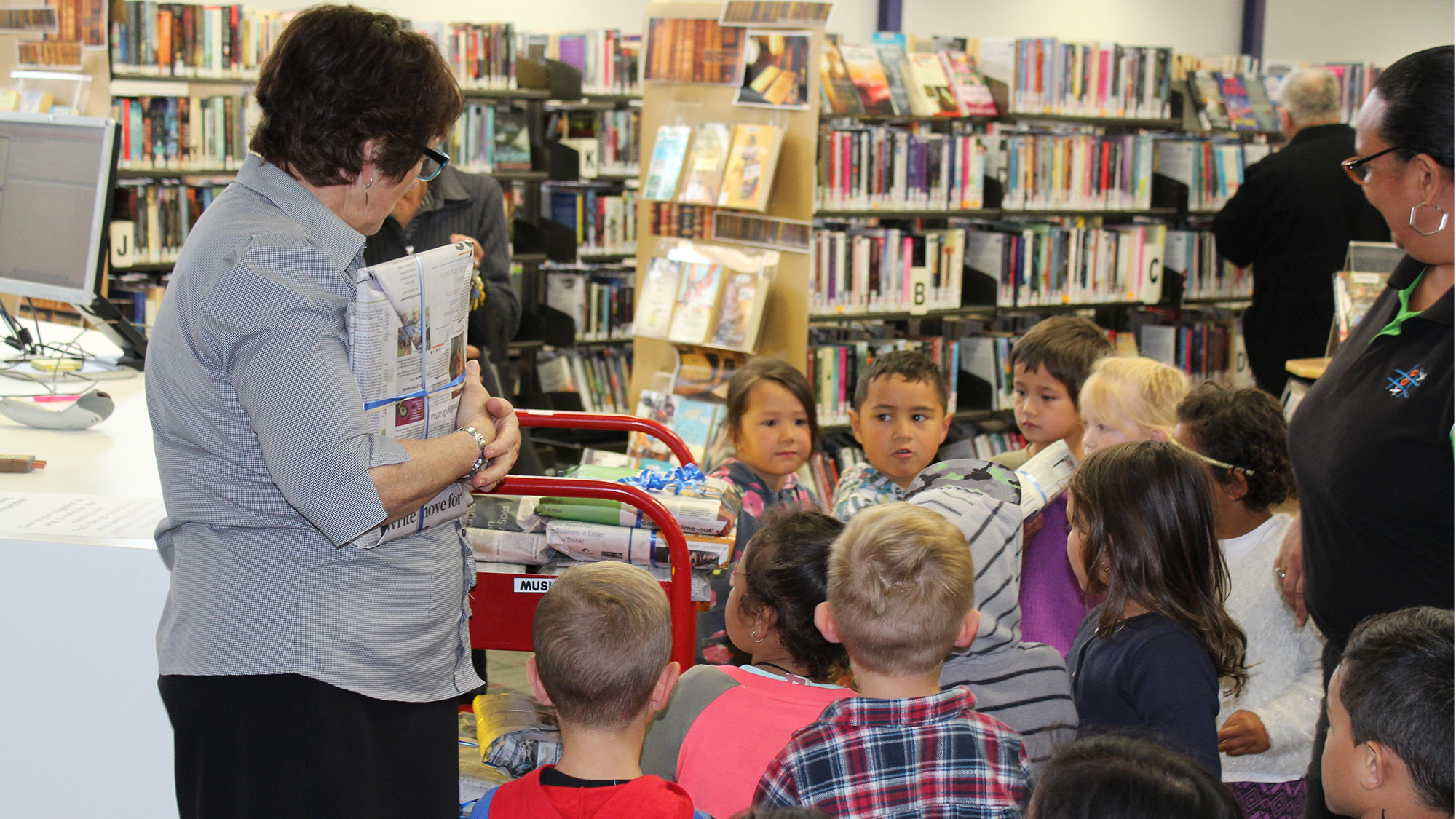 Huntly Library and Office opening