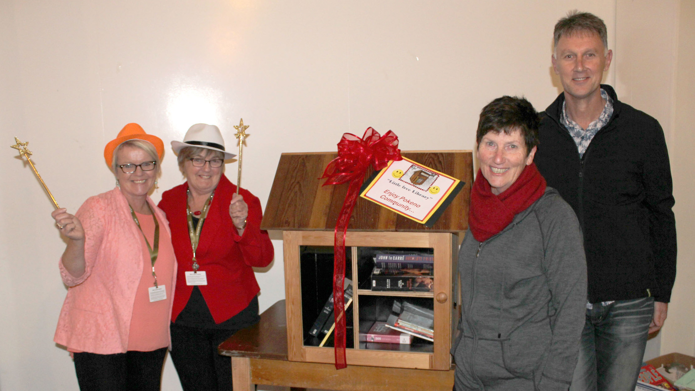 A mini book exchange for Pokeno