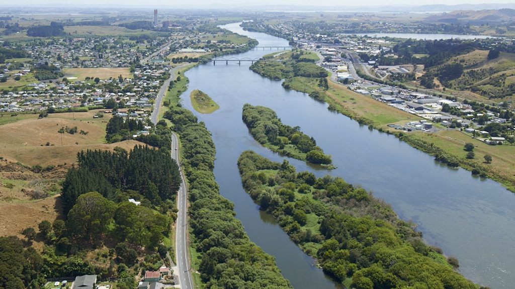 Waikato River at Huntly Waikato River at Huntly