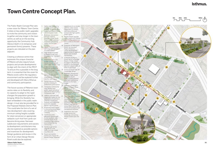 Pookeno town centre plan